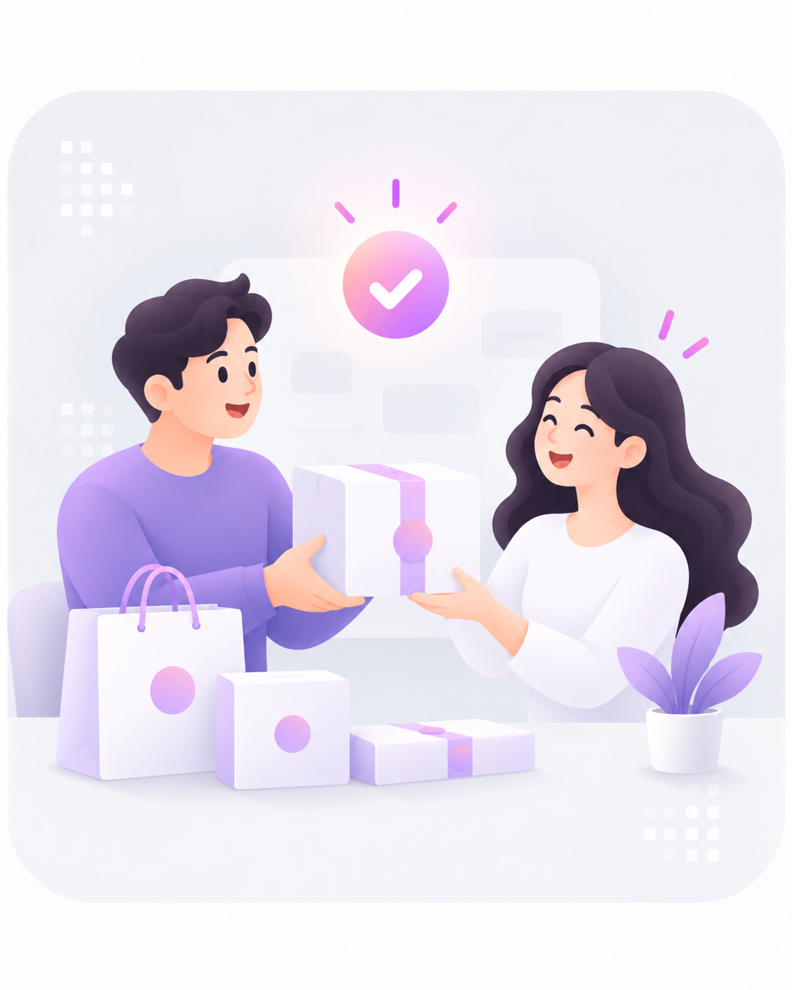 Produk siap digunakan dan dikirim